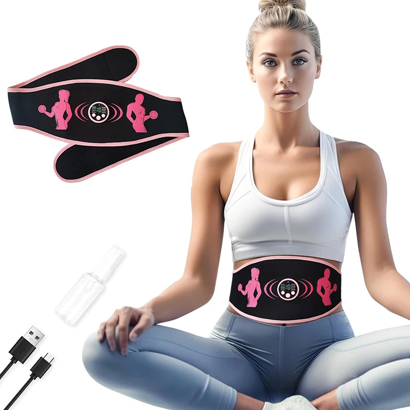 EMS Muscle Stimulator Belt For Weight Loss And Toning