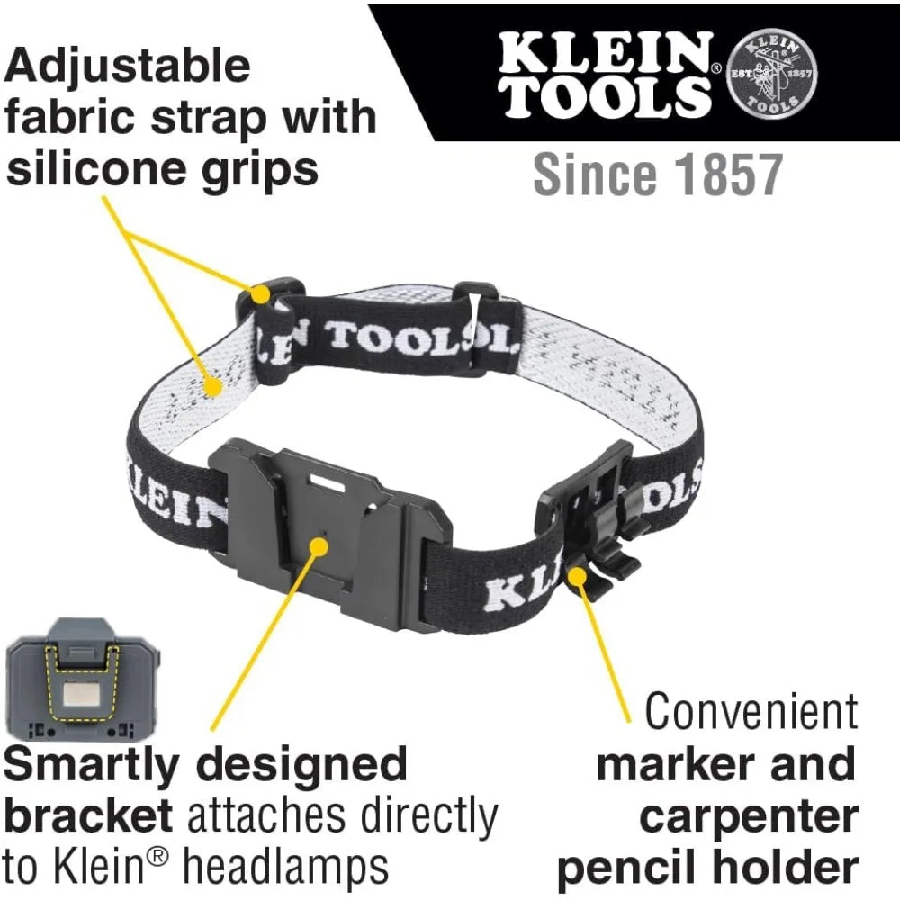 80174 (2) Rechargeable LED Headlamps with Headlamp Bracket and Fabric Strap, 300 Lumen All-Day