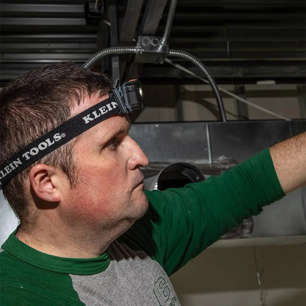 80174 (2) Rechargeable LED Headlamps with Headlamp Bracket and Fabric Strap, 300 Lumen All-Day