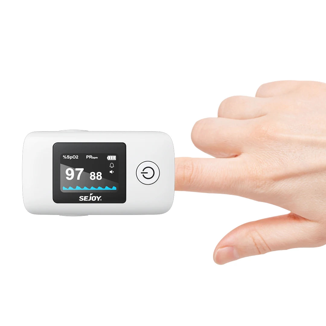 Sejoy Digital Wrist Blood Pressure Monitor And Finger Pulse Oximeter