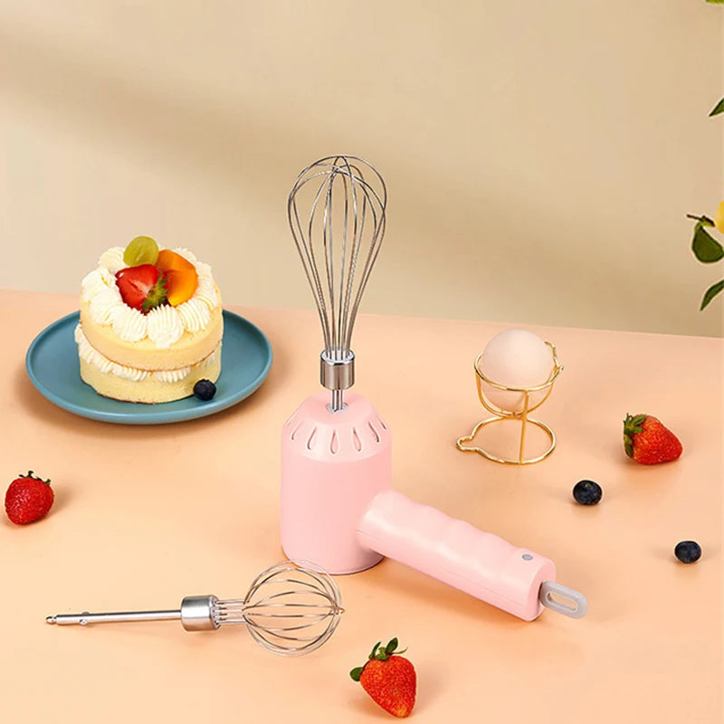 BALASHOV Wireless Handheld Electric Food Mixer 3 Speed Portable Blender
