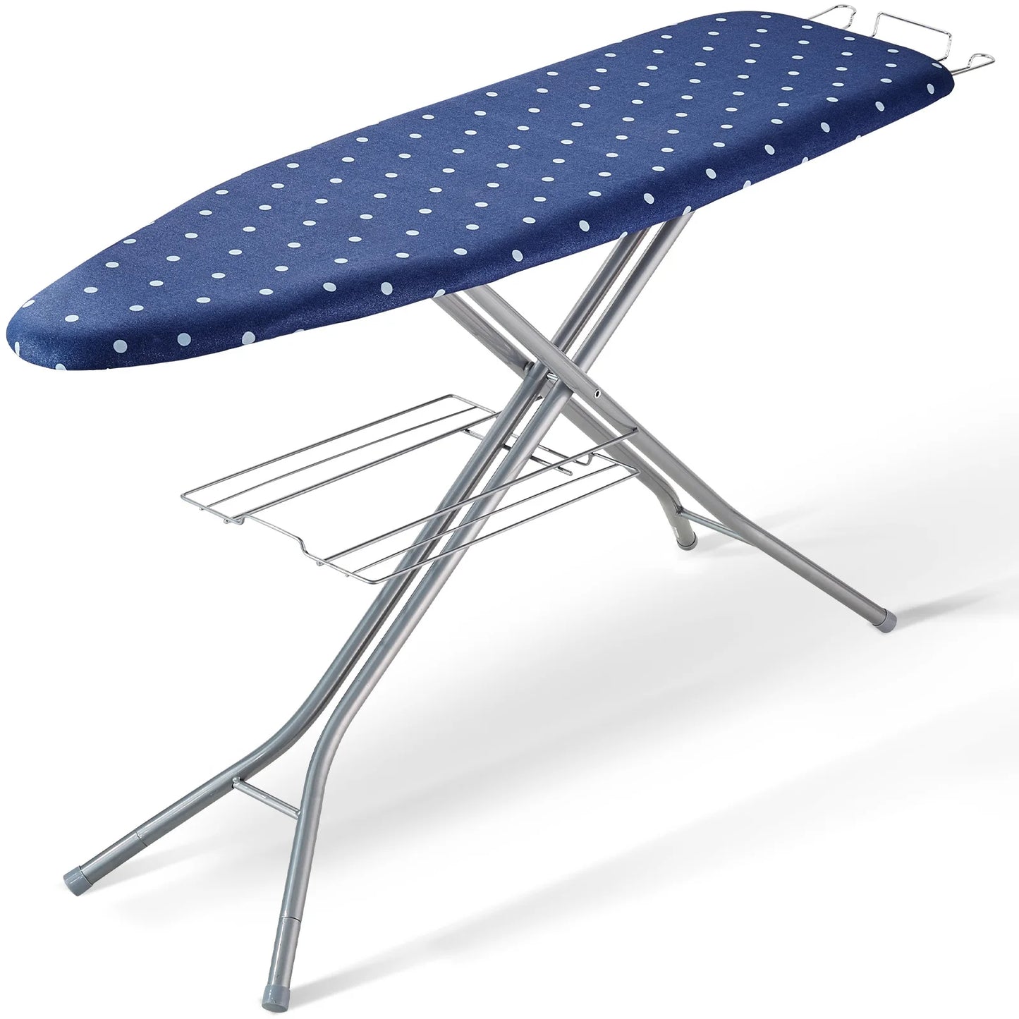 Foldable Height Adjustable Ironing Board With Removable Washable Cover