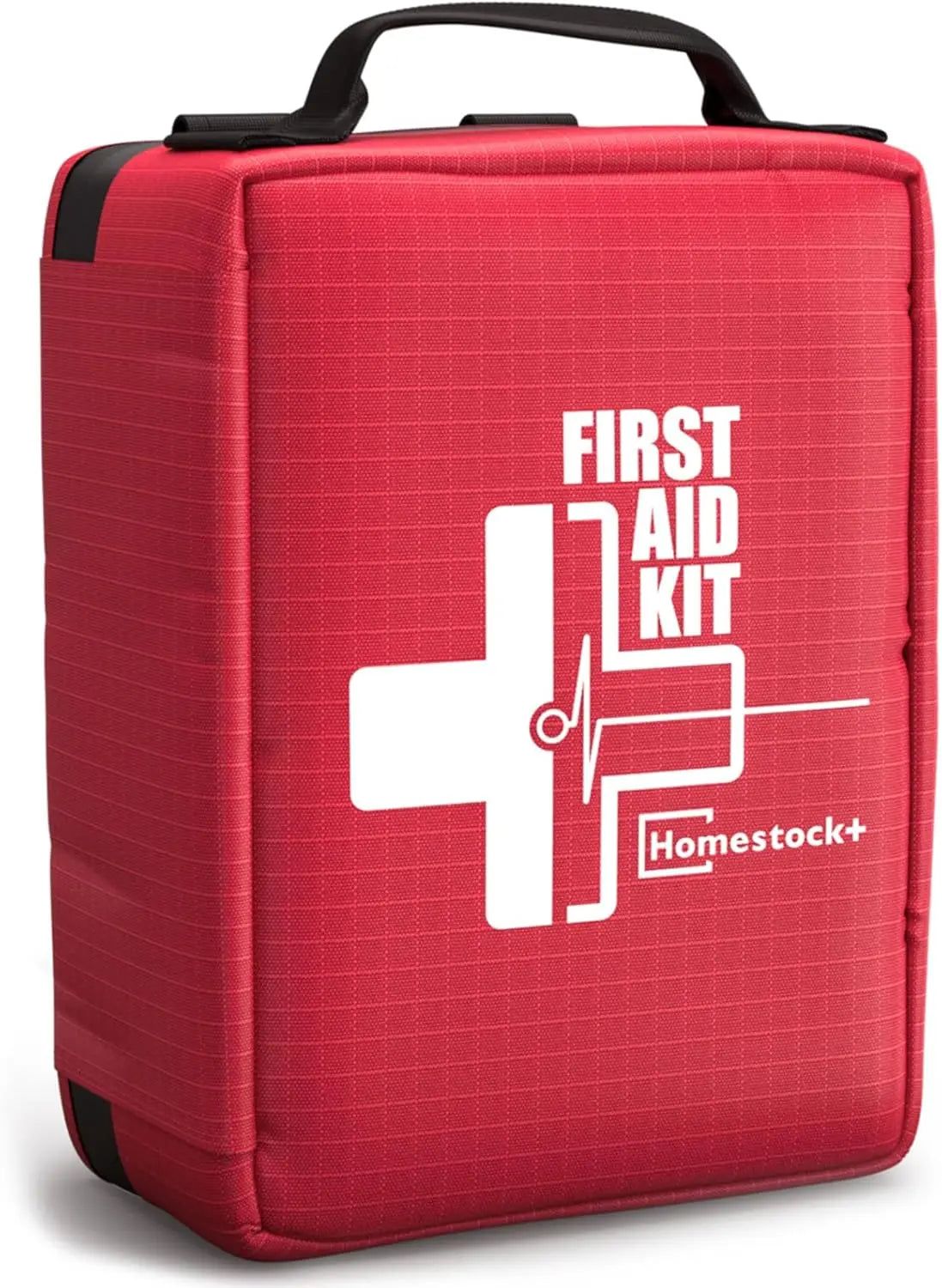 Trauma First Aid Kit With Labelled Compartments For Car Travel