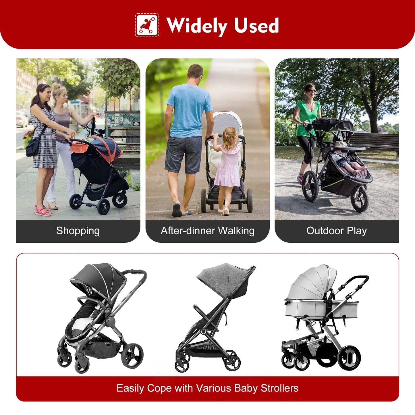 Sit and Stand Stroller Board 2-in-1 With Cushioned Support