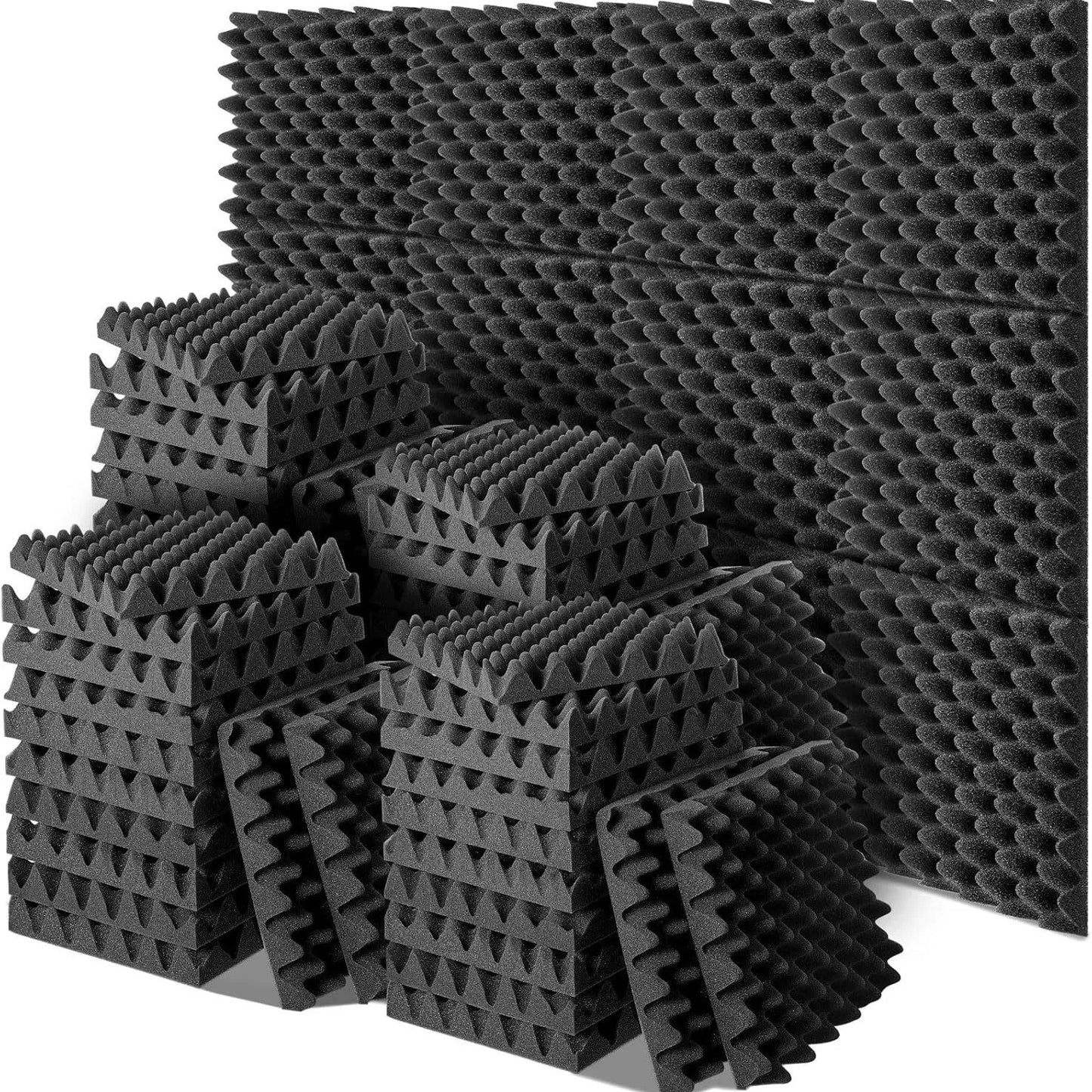 Self-Adhesive Eggcrate Soundproof Foam Panels For Home Studio