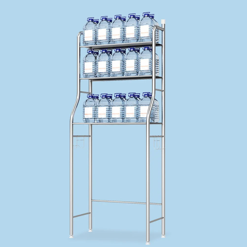 Studyset Over Toilet Storage Shelf Two-Tier Freestanding
