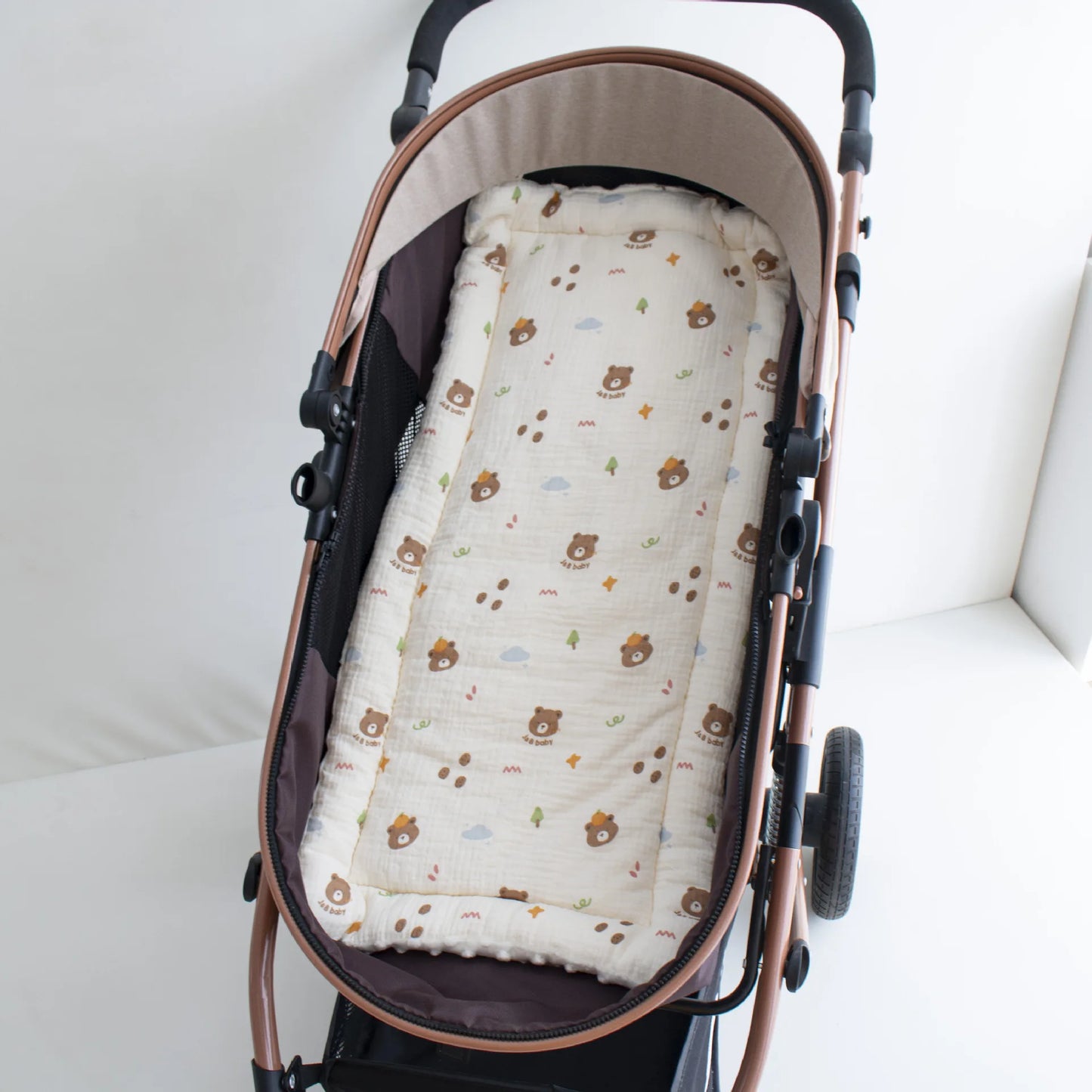 Baby Stroller Seat Cushion Soft Mattress Pushchair Car Mat