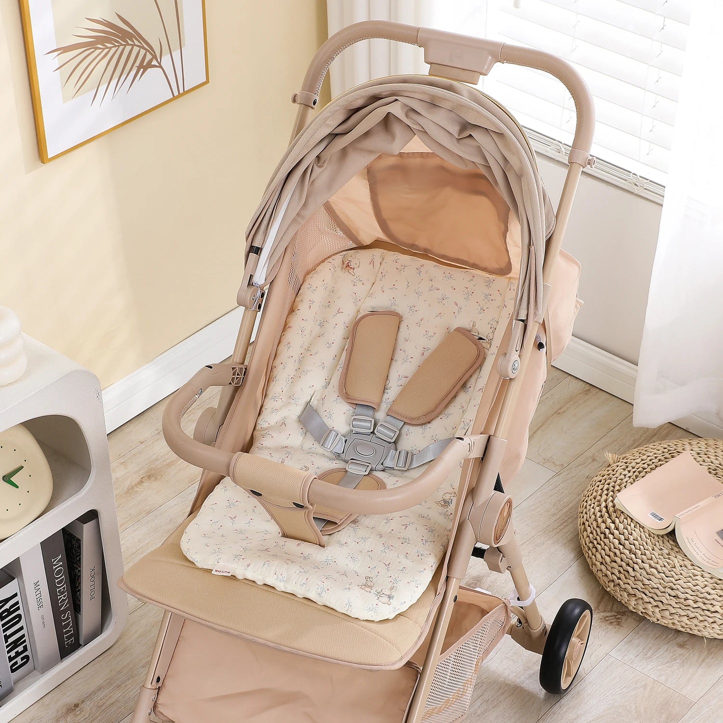 Baby Stroller Seat Cushion Soft Mattress Pushchair Car Mat
