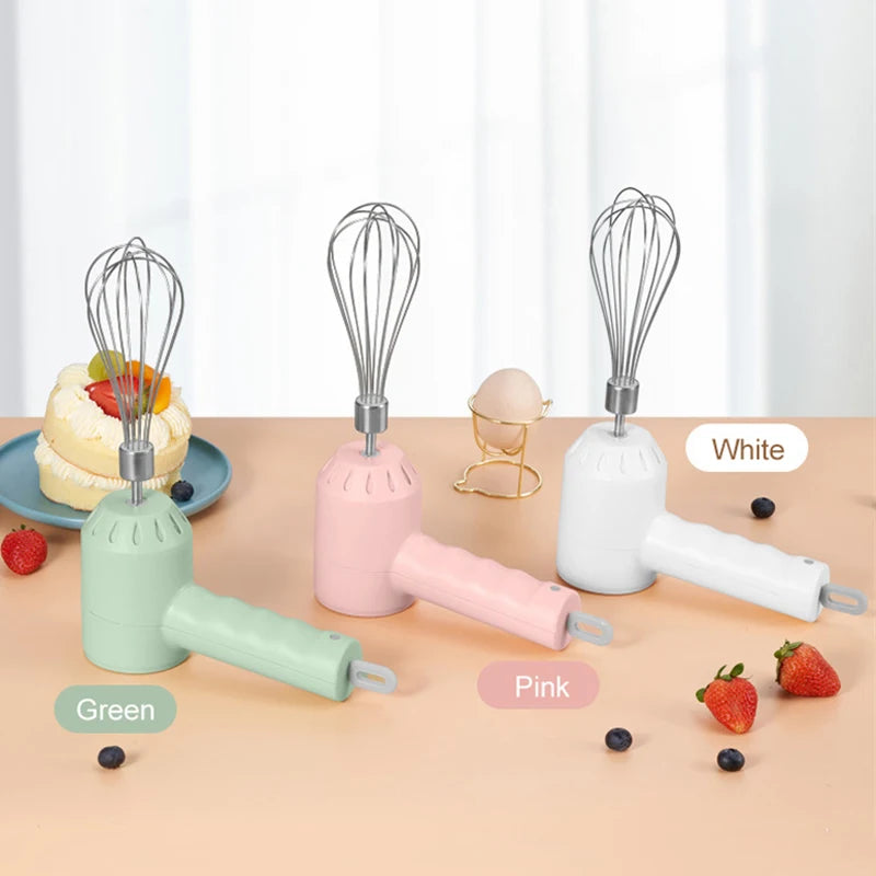 BALASHOV Wireless Handheld Electric Food Mixer 3 Speed Portable Blender