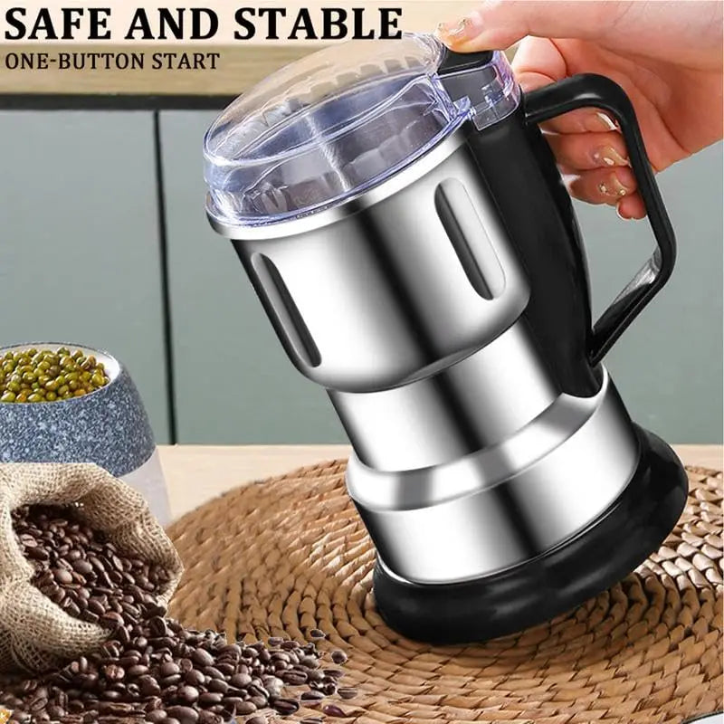 400W Electric Grinder for Coffee and Grain Multifunctional