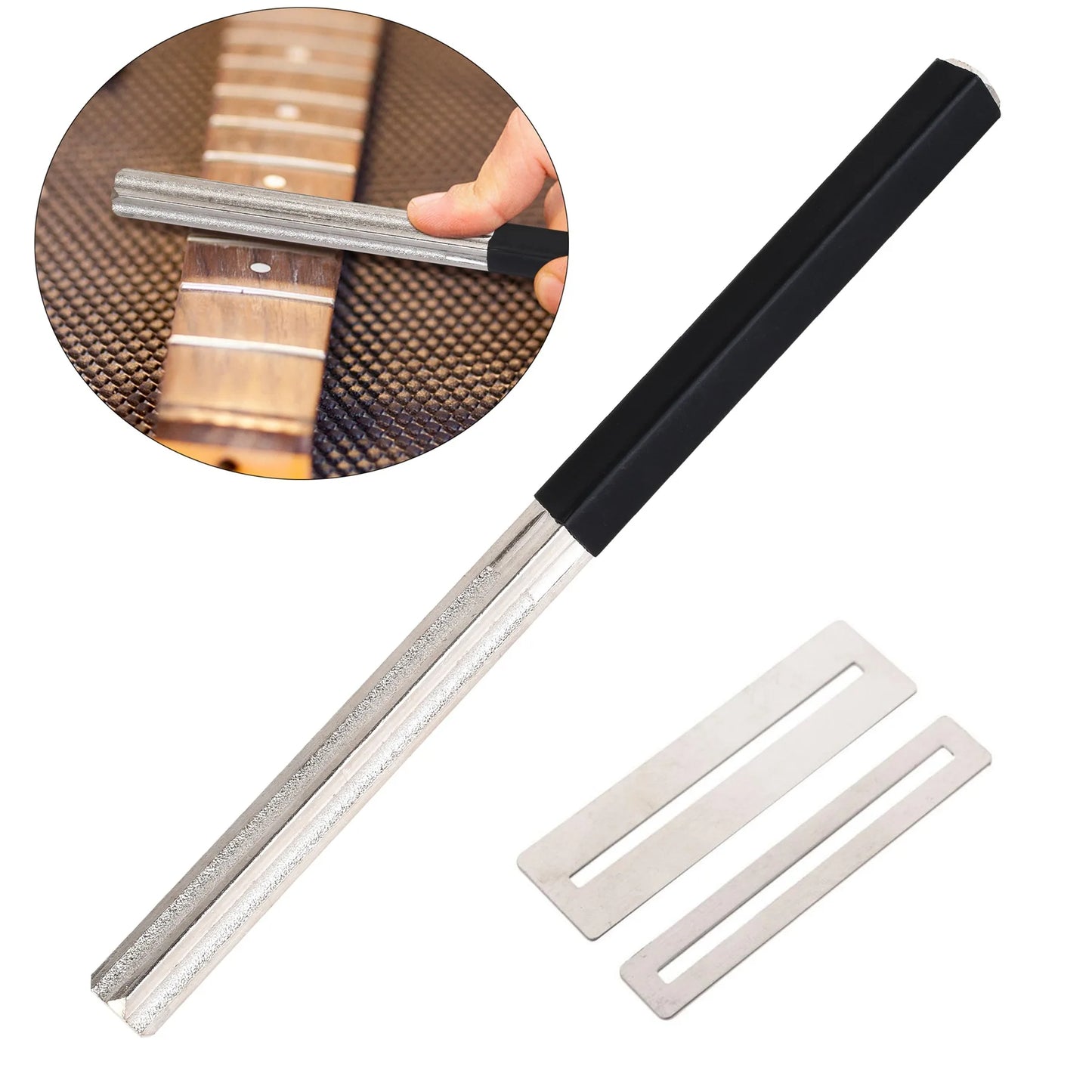Guitar Fret Crowning File With Multiple Edges Luthier Tool