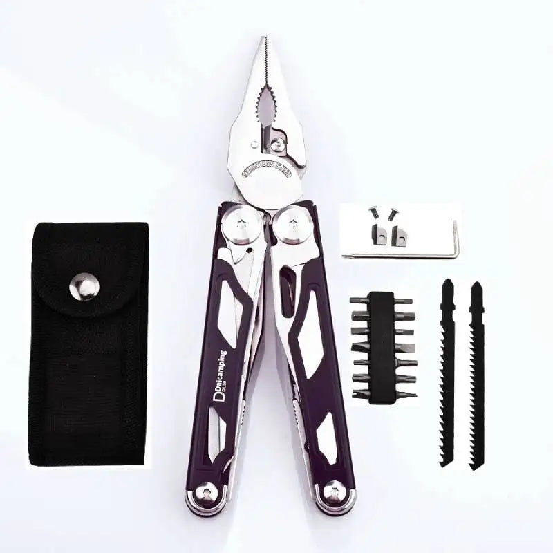 Daicamping DL30 Replaceable Parts Hand Multi Tool Set With Pliers