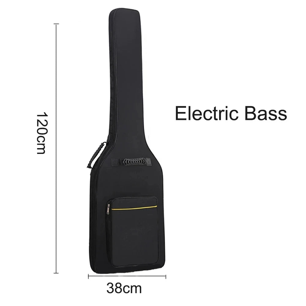 Acoustic Guitar Bag Water Resistant With Adjustable Strap Padding