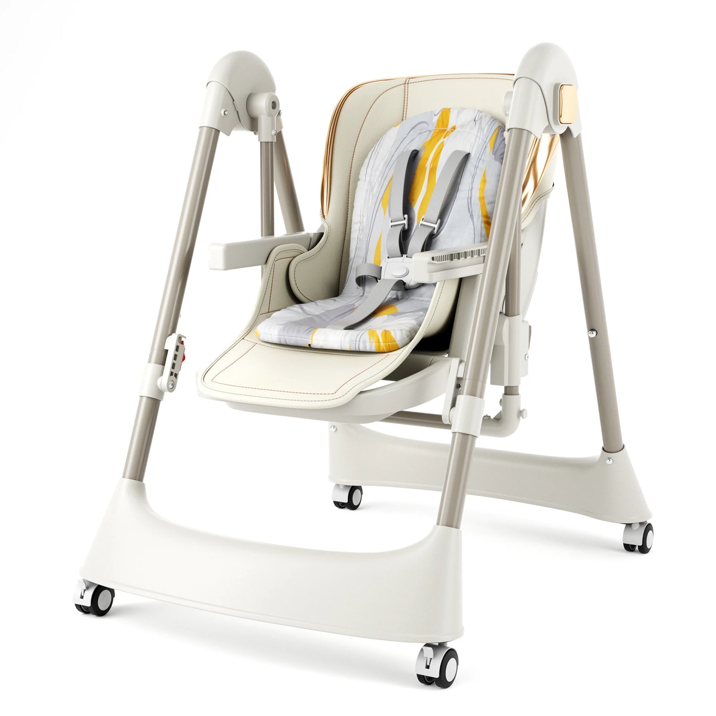 6-in-1 Baby High Chair Swing Combo for Infants and Toddlers