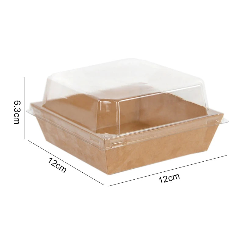 Xunyihappy Kraft Paper Cake Boxes For Desserts Donuts And Cookies