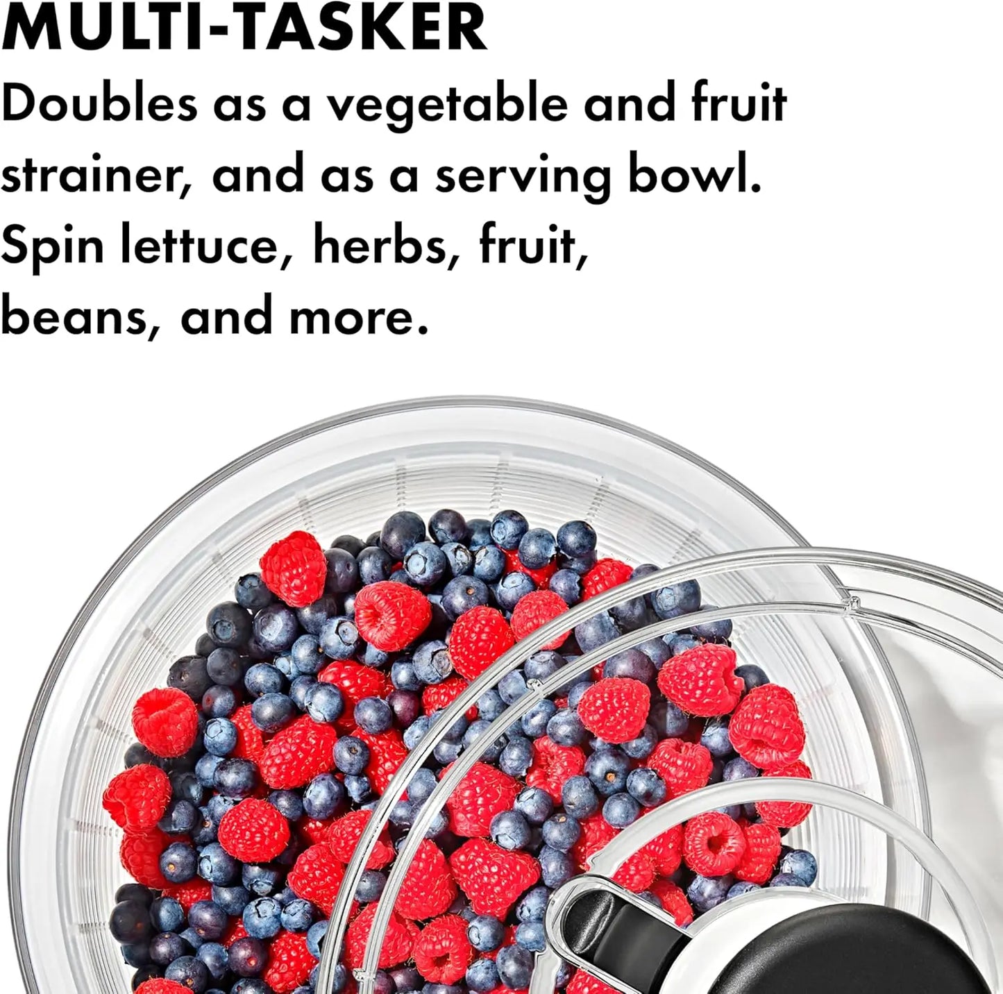 OXO Good Grips Salad Spinner For Drying Lettuce And Produce