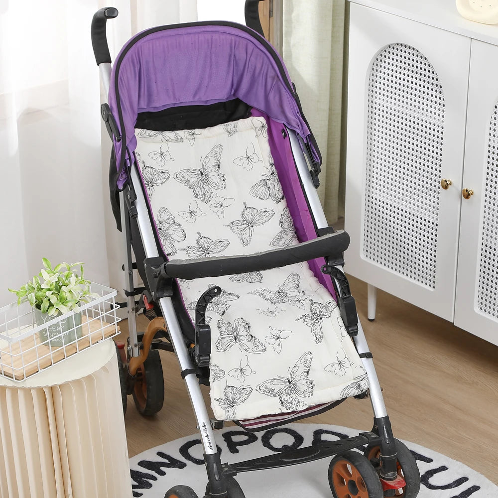 Baby Stroller Seat Cushion Soft Mattress Pushchair Car Mat