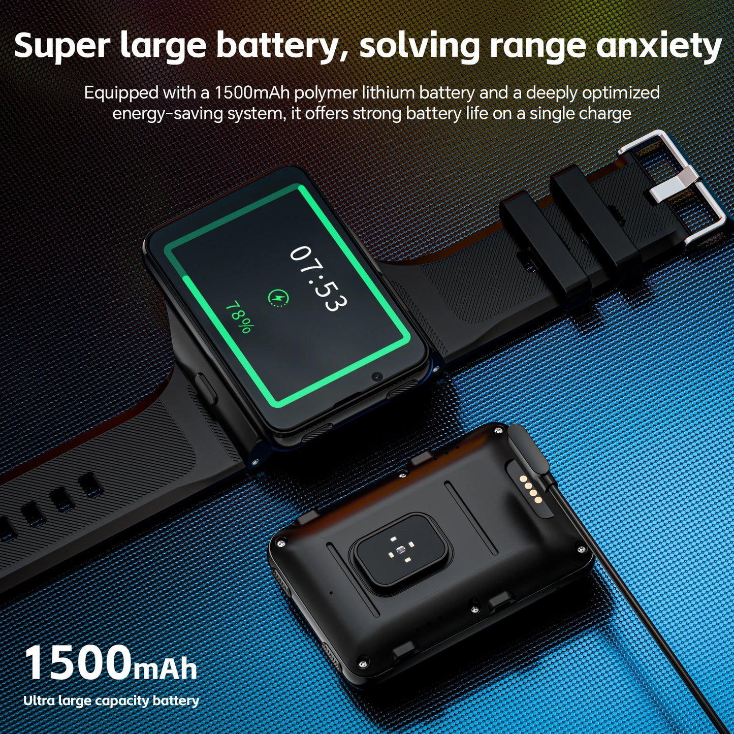 LOKMAT APPLLP MAX Android Smartwatch with 4G Dual Camera Video Calls