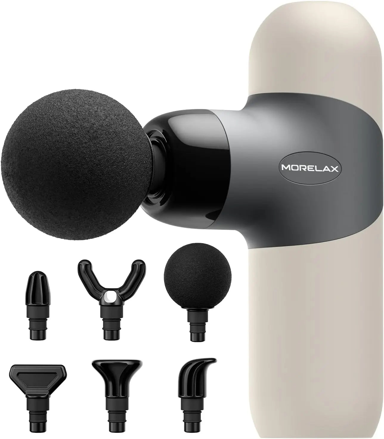 Portable Deep Tissue Massage Gun 6 Heads And Four Speeds