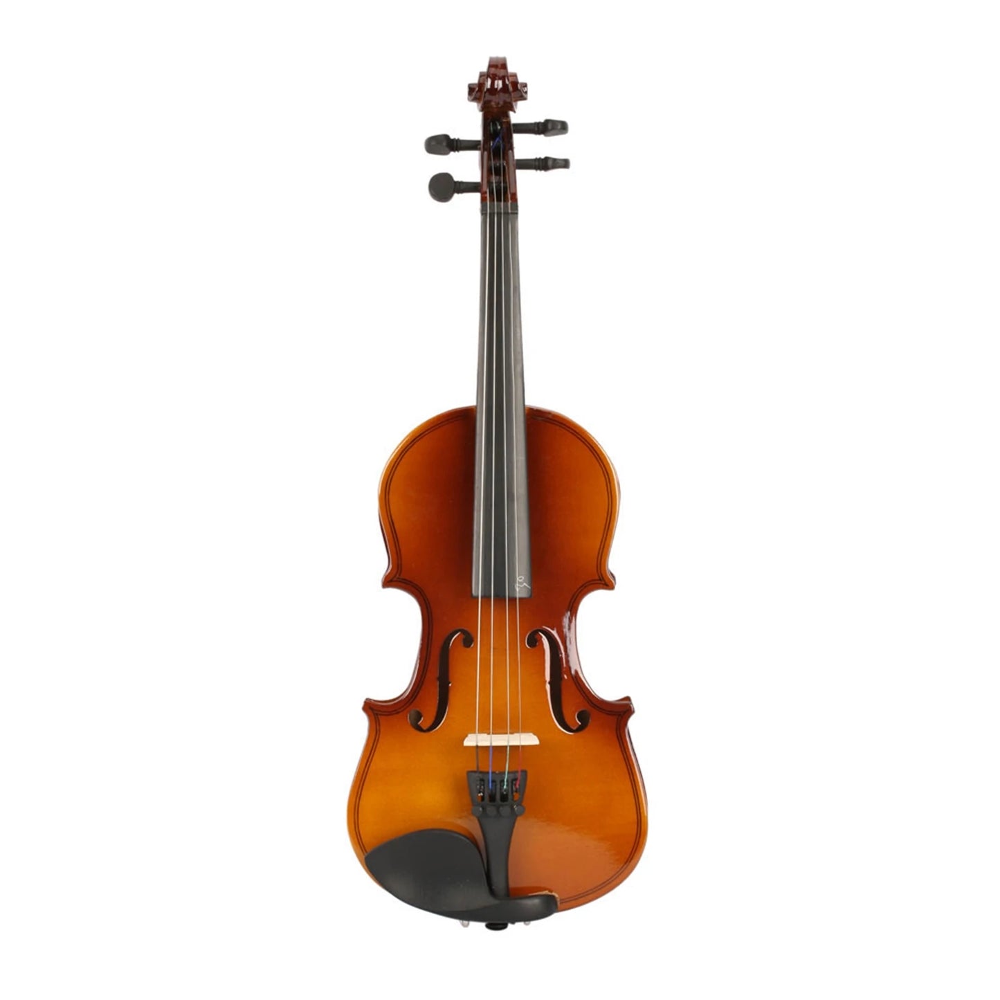 Acoustic Violin Case With Bow And Rosin Natural Finish
