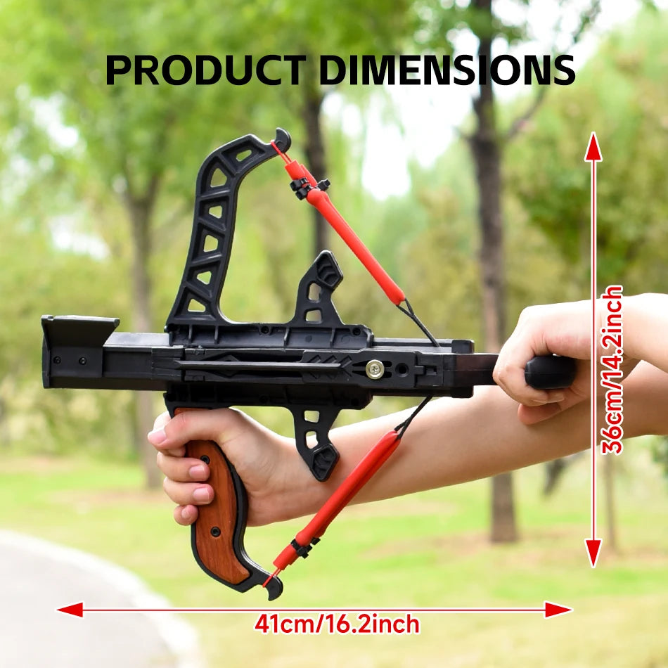 Dual-Purpose 7-Shot Archery And Steel Ball Compound Bow Package