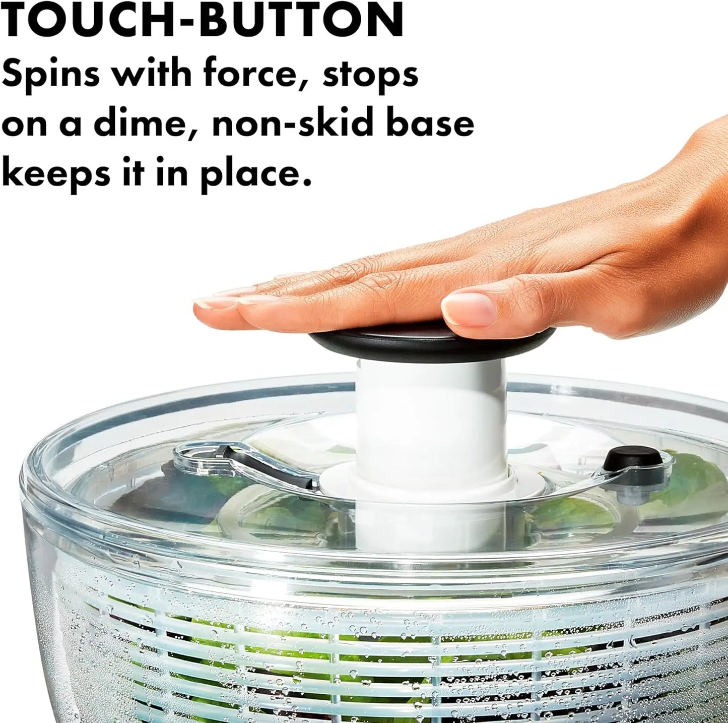 OXO Good Grips Salad Spinner For Drying Lettuce And Produce