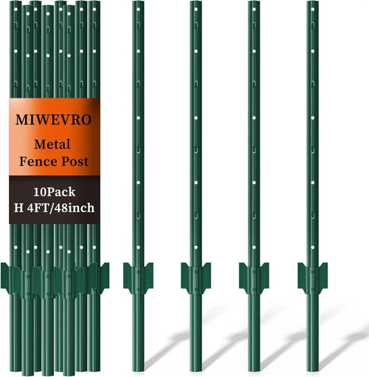 Heavy Duty Metal U Post Fence Stakes for Wire Fencing