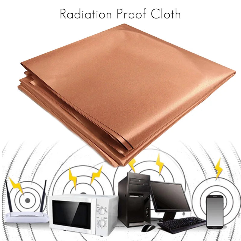 NONECN Copper Faraday Shielding Cloth For RF And Grounding