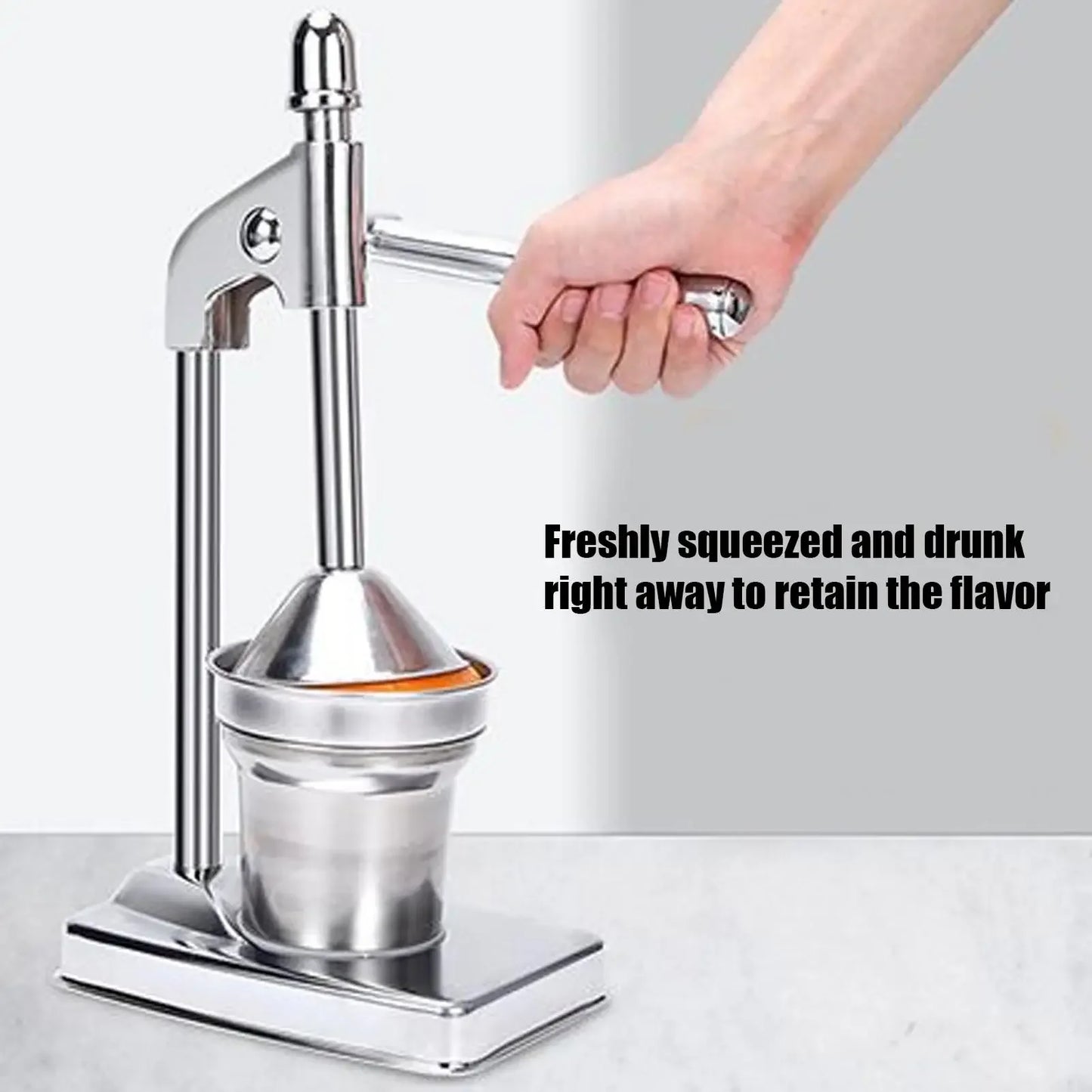 Stainless Steel Manual Juicer Handheld Citrus Press Kitchen Tool