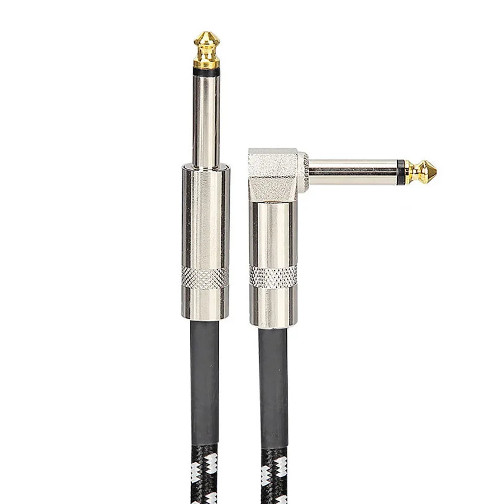 TRS Audio Cable Gold Plated Shielded Low Noise Guitar Bass