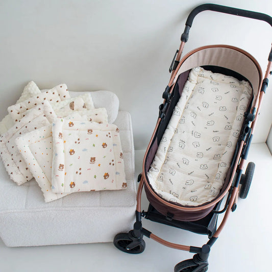 Baby Stroller Seat Cushion Soft Mattress Pushchair Car Mat