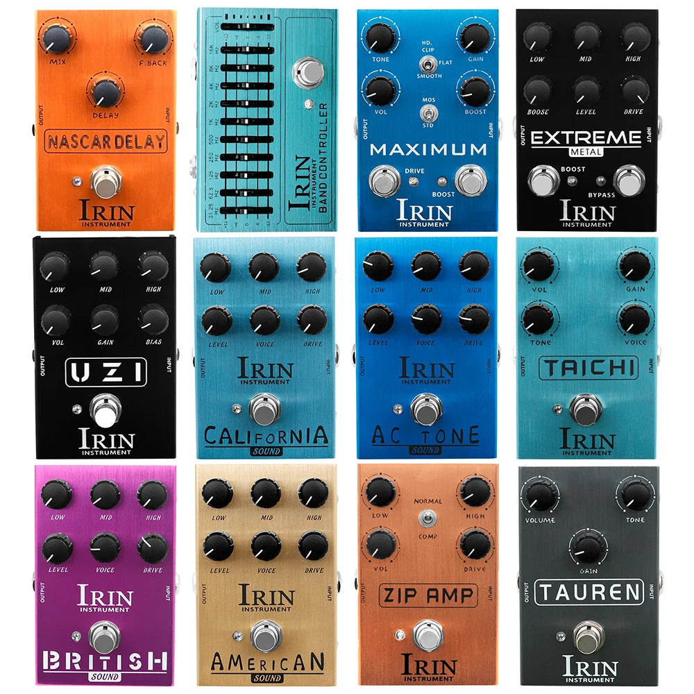 IRIN Guitar Effect Pedal Overdrive Distortion True Bypass