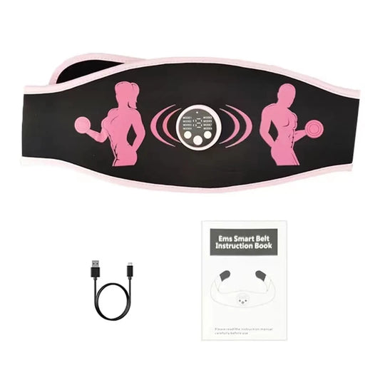 EMS Muscle Stimulator Abdominal Belt For Weight Loss Fitness