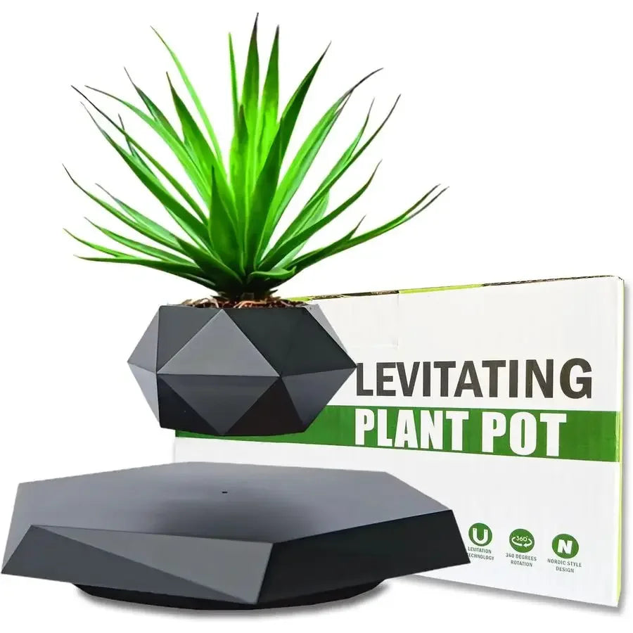 XMSJ Magnetic Floating Plant Pot for Air Bonsai Planter