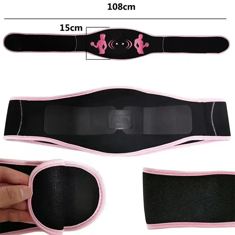 EMS Muscle Stimulator Abdominal Belt For Weight Loss Fitness