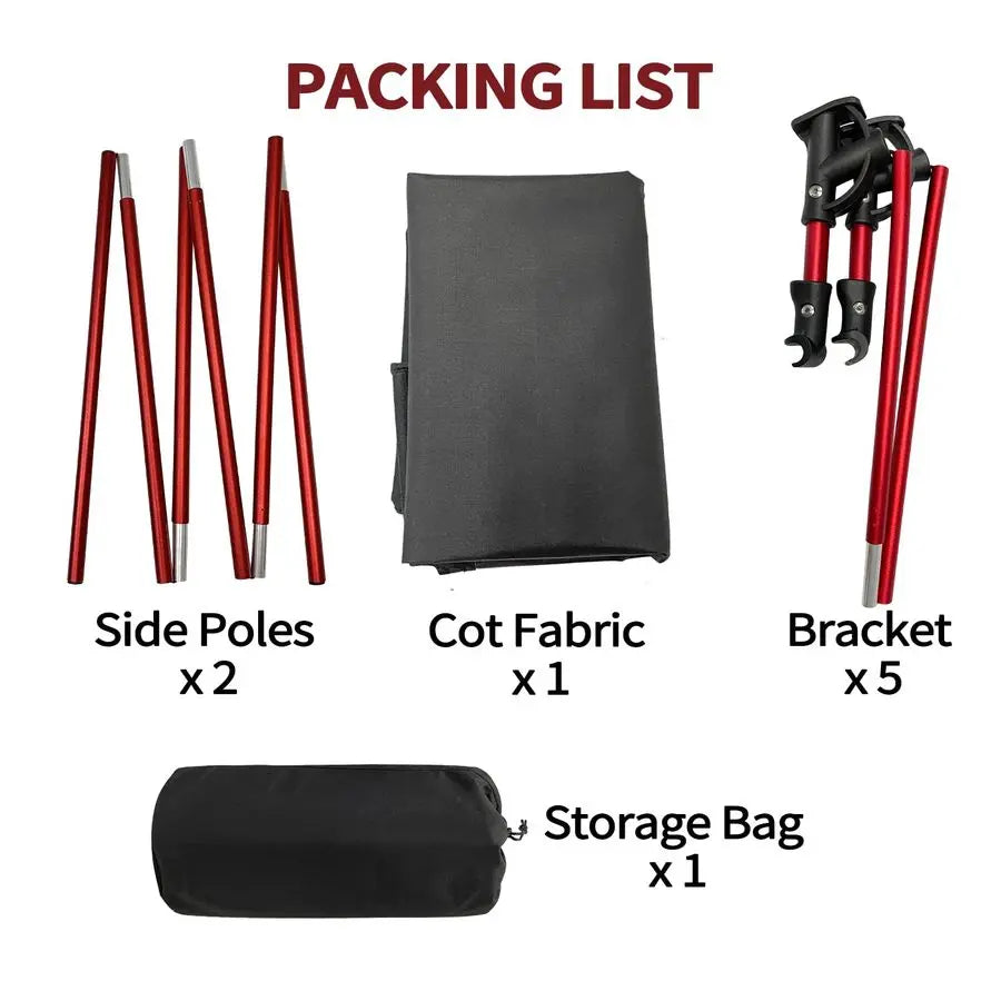 Ultralight Portable Camping Cot for Backpacking and Outdoor Travel