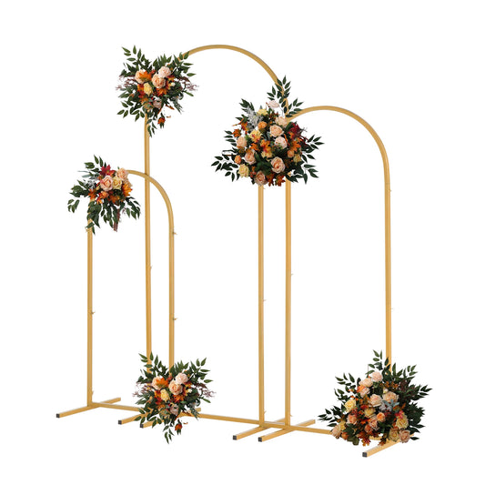 Metal Balloon Arch Bracket 3 Piece Set for Weddings