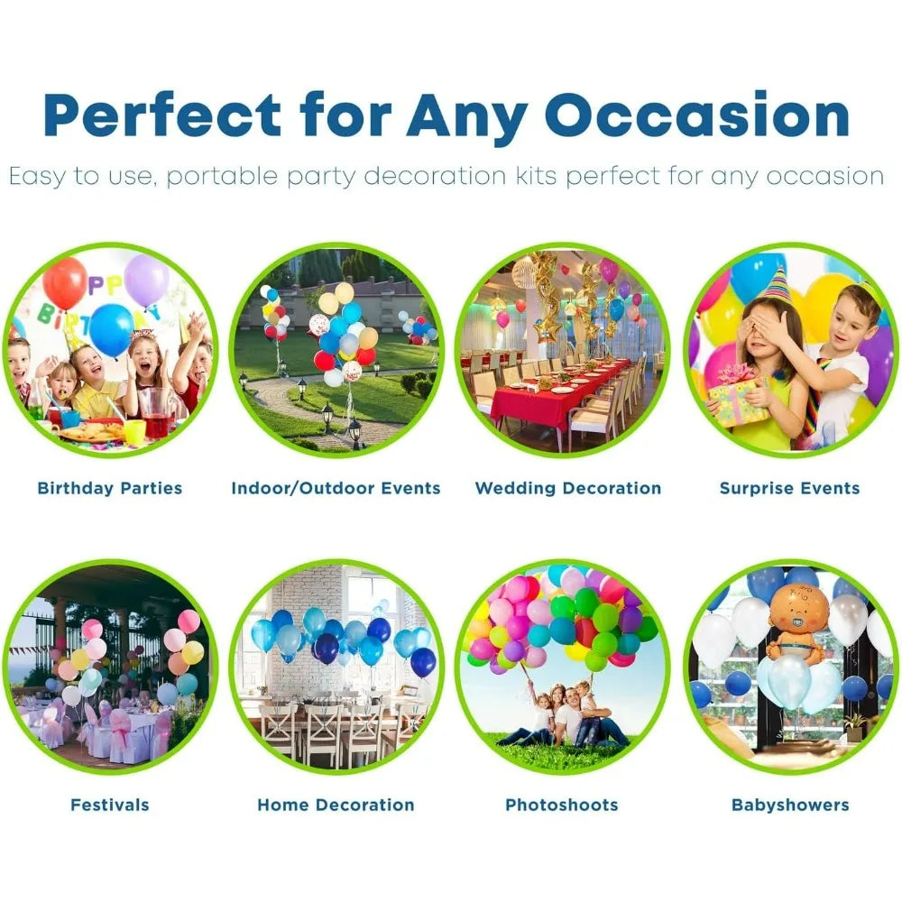 Balloonee Standard Disposable Helium Tank Kit For Balloons