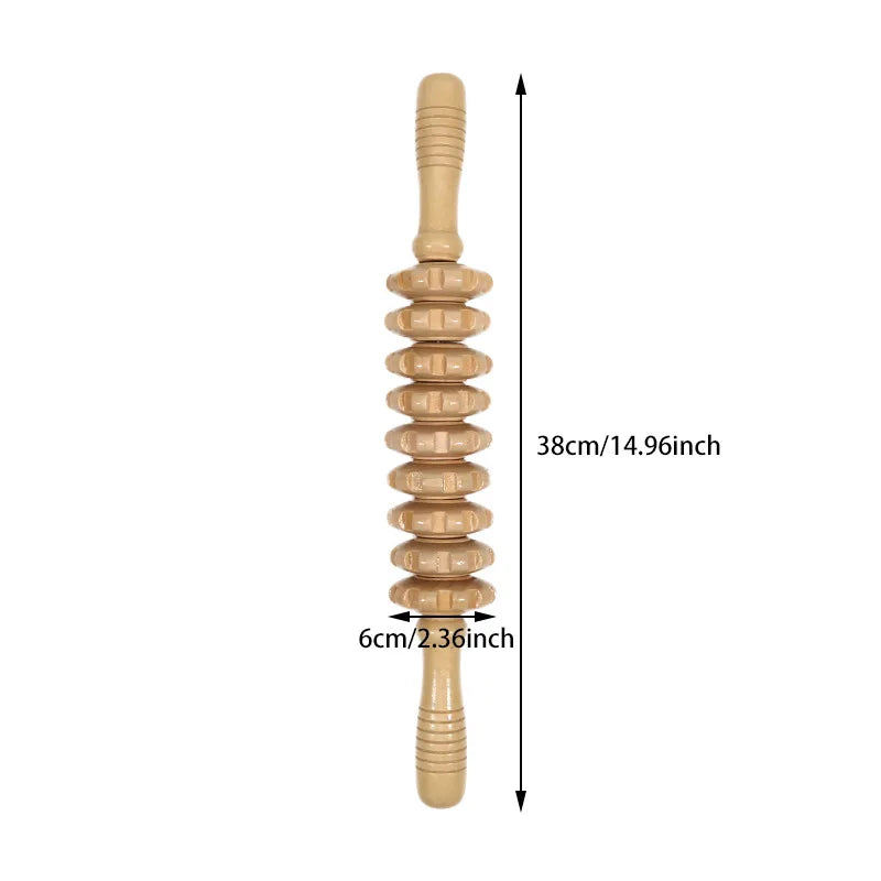 Wood Therapy Massage Tools Anti Cellulite Massager Lymphatic Drainage Body Massager Gua Sha Tools Full Body Muscles Pain 2030