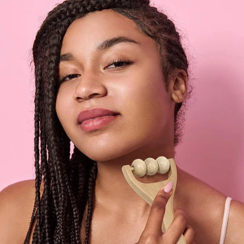 Wood Therapy Massage Tools Anti Cellulite Massager Lymphatic Drainage Body Massager Gua Sha Tools Full Body Muscles Pain 2030