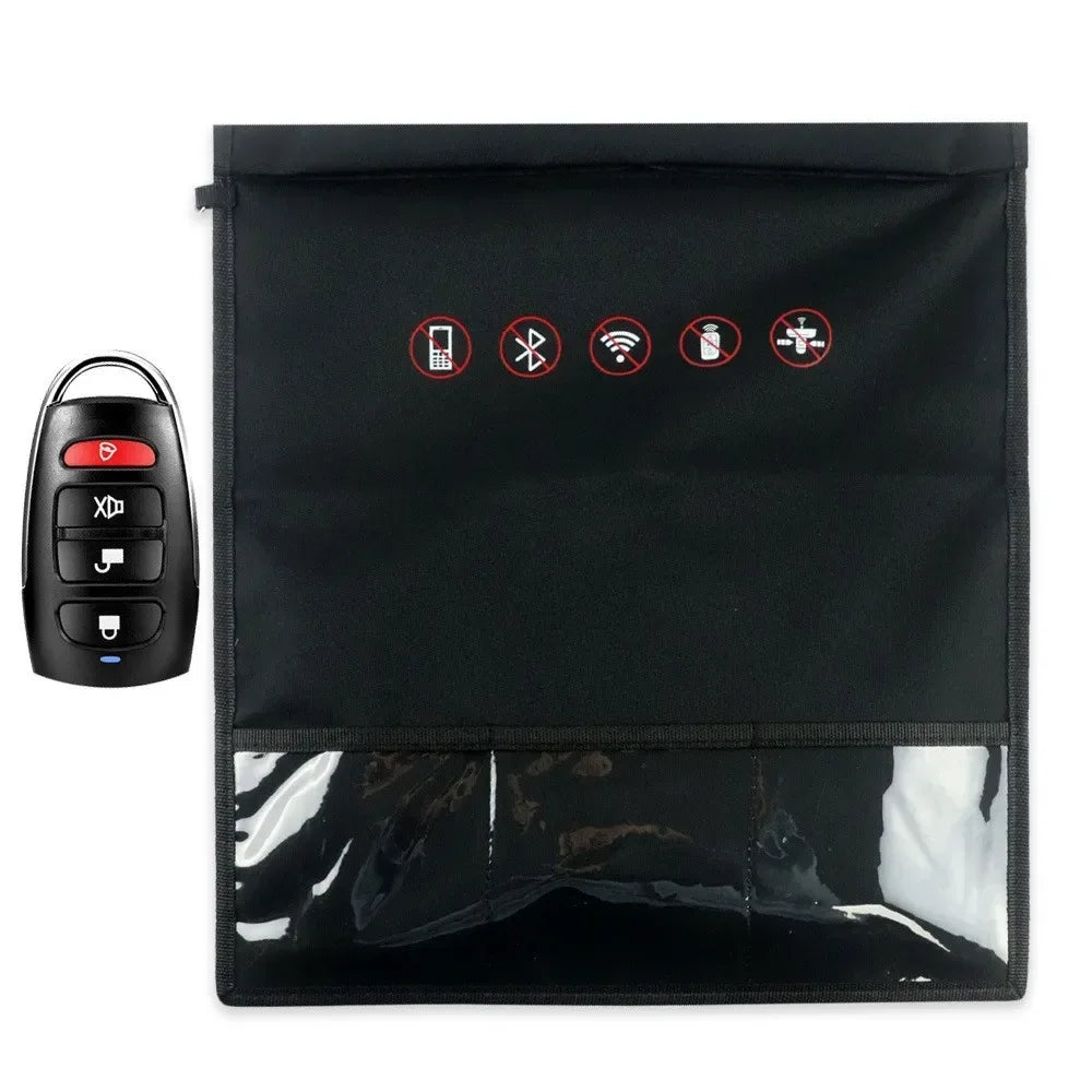 Faraday Signal Blocking Bag For Mobile Phone And Car Keys