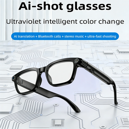 Giinova 800W Smart Video Glasses With Camera 1080P HD