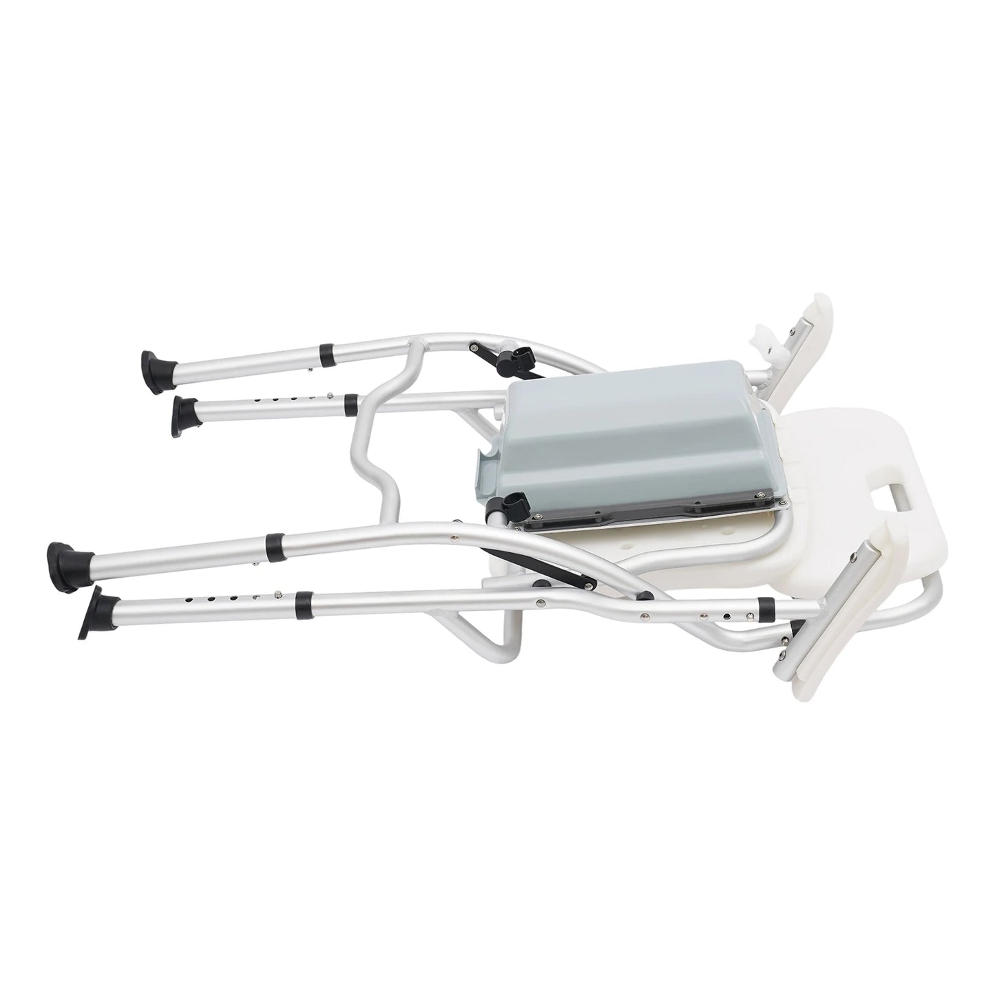 Bymaocar Folding Commode Chair With Adjustable Height For Toilet