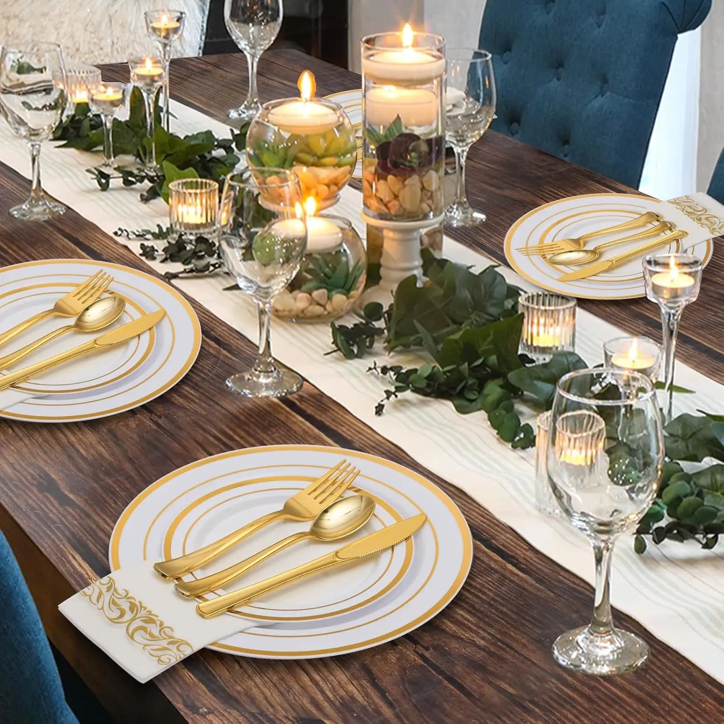 Disposable Dinnerware Set For Parties