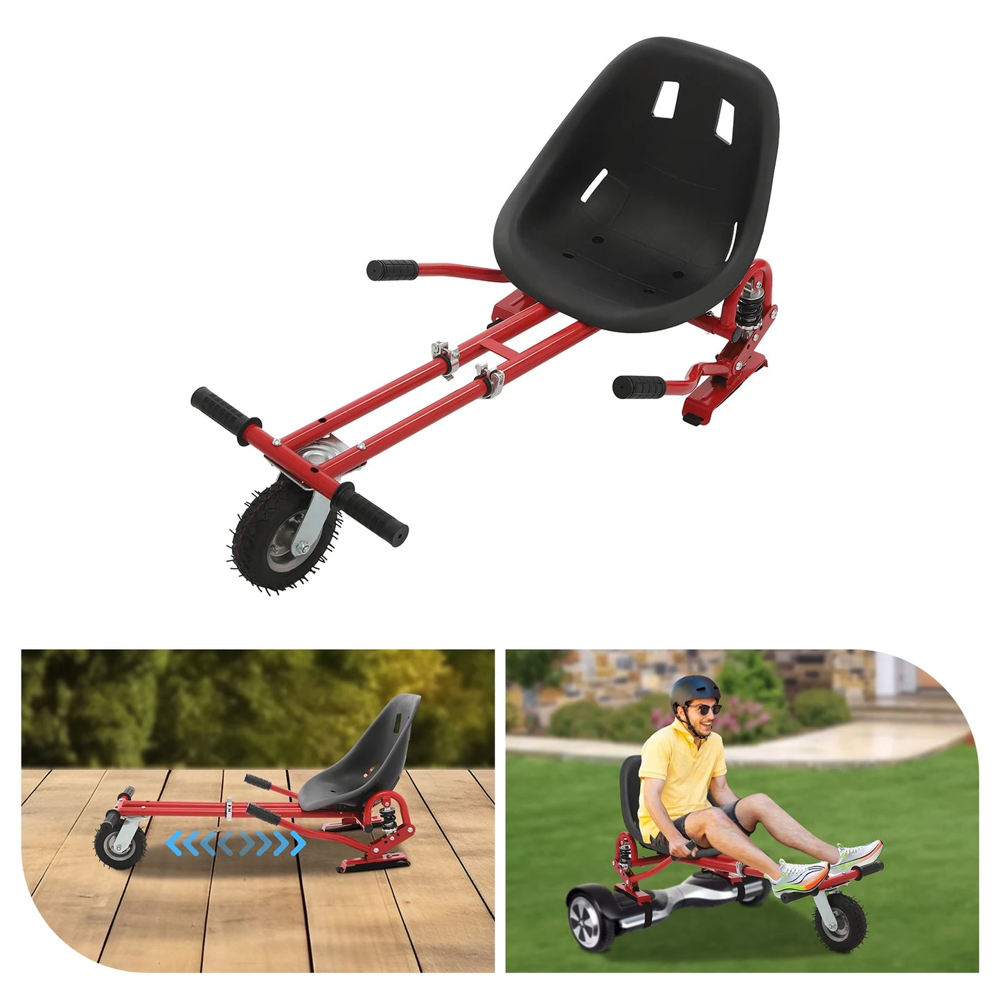 Hoverboard Seat Attachment For Balancing Scooter Adjustable