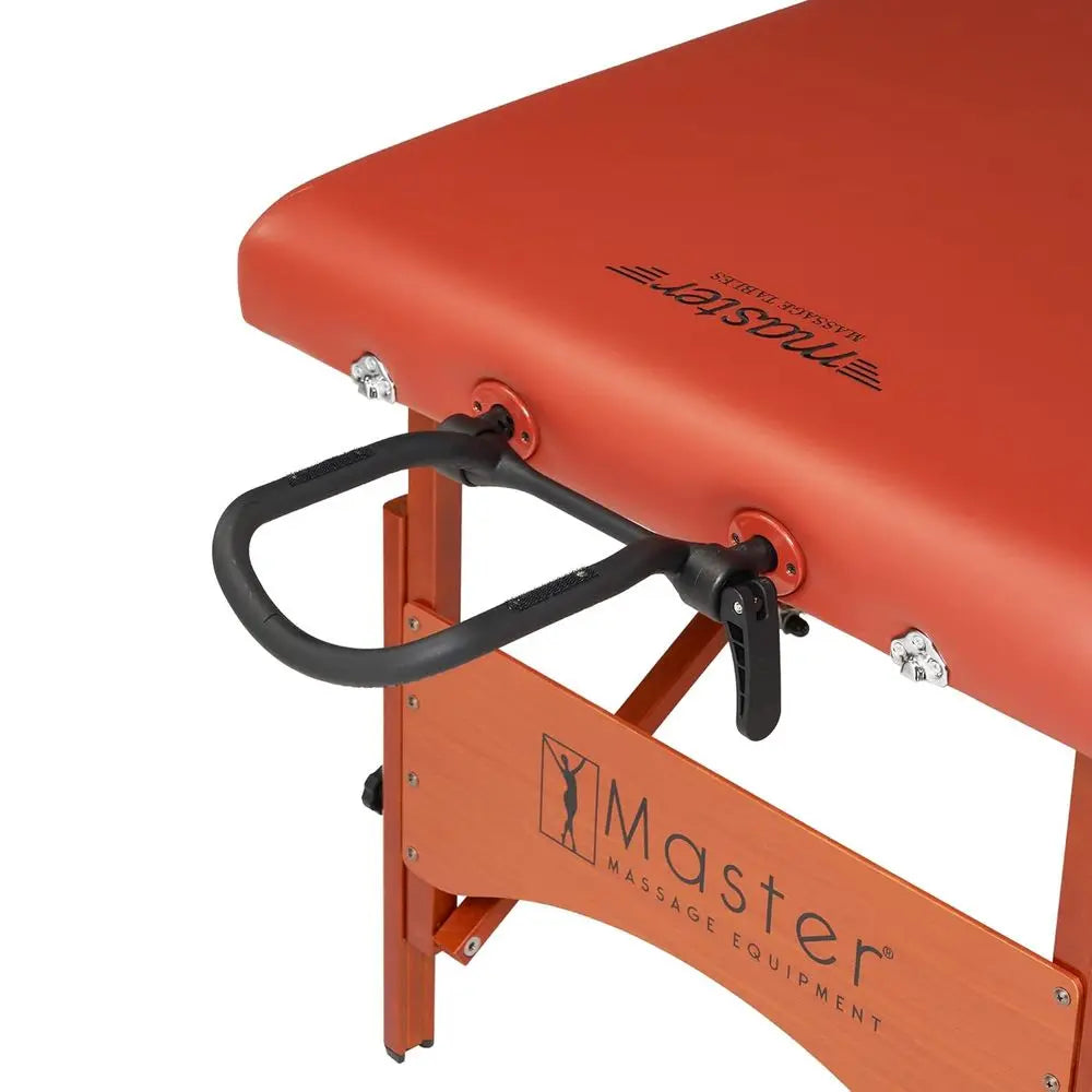 Portable 28 Heated Massage Table Kit with Adjustable Therma-Top, Cinnamon, for Tattoos & Lashes