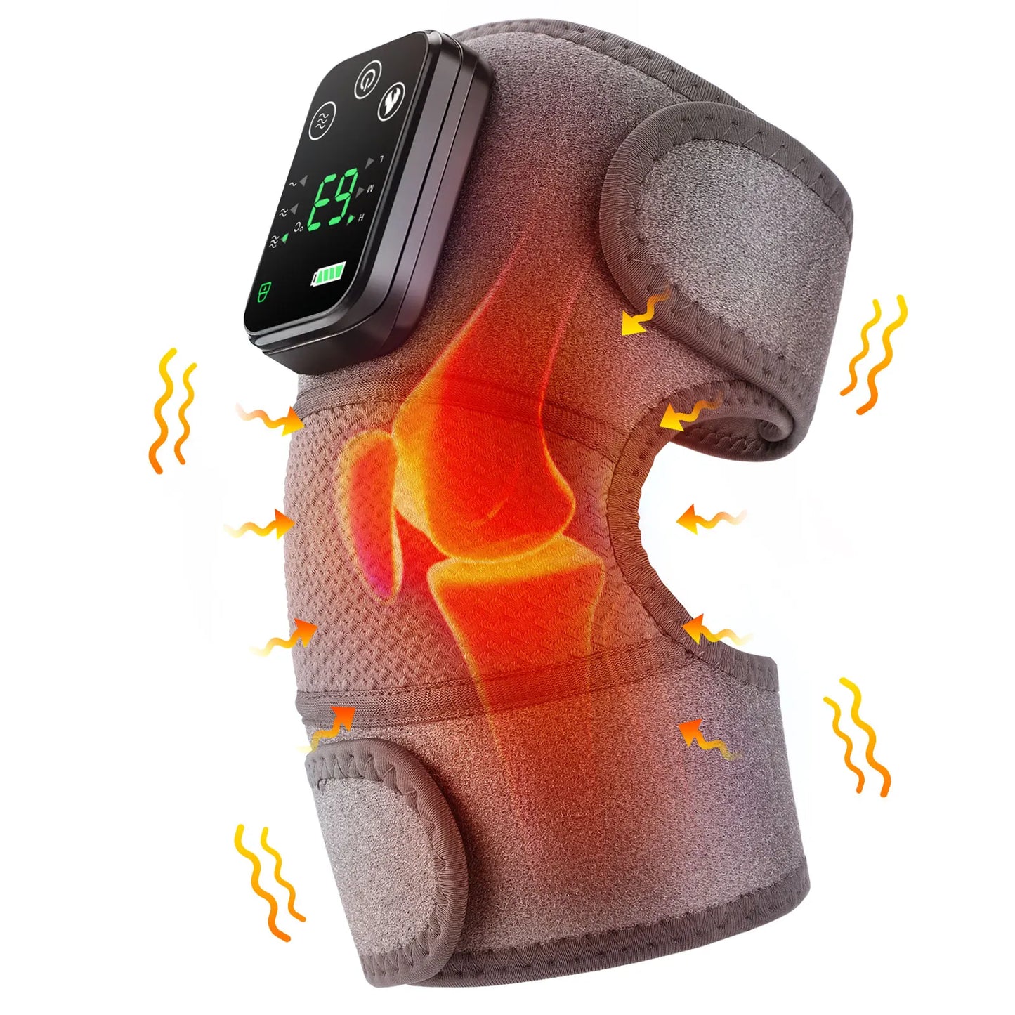 Hailicare Knee Heating Massager With Vibration Therapy Arthritis Relief