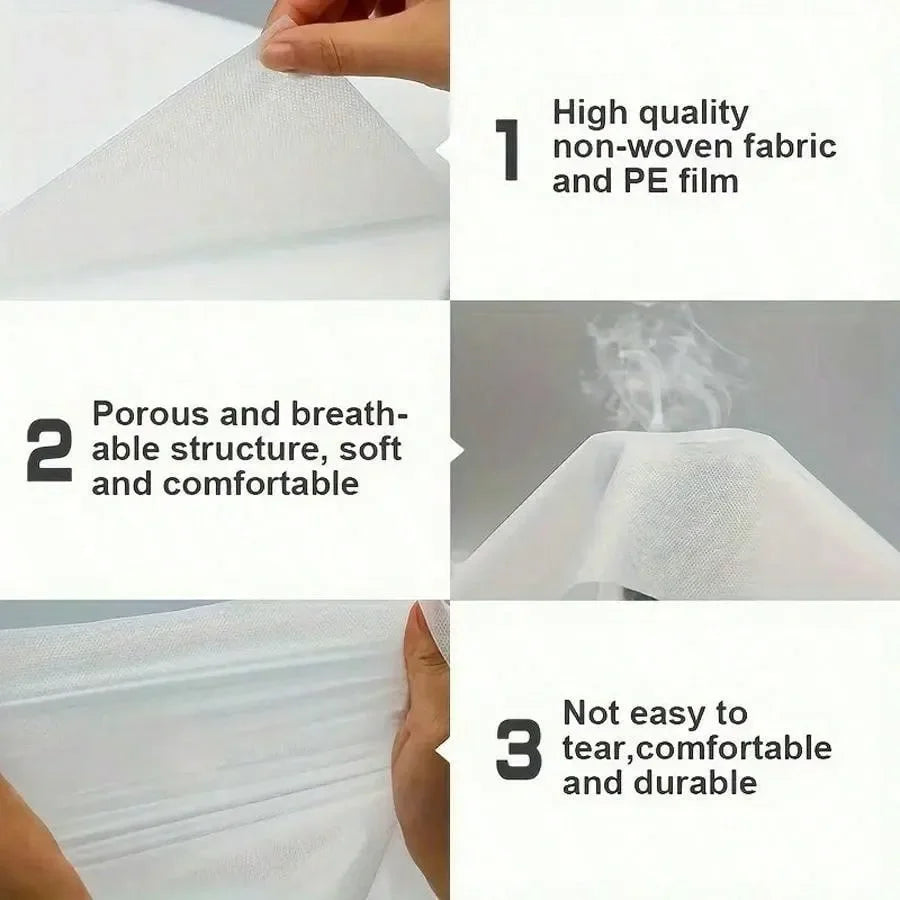 10/20/50/100 pcs disposable massage sheets, non-woven thickened breathable massage sheets, beauty sheets