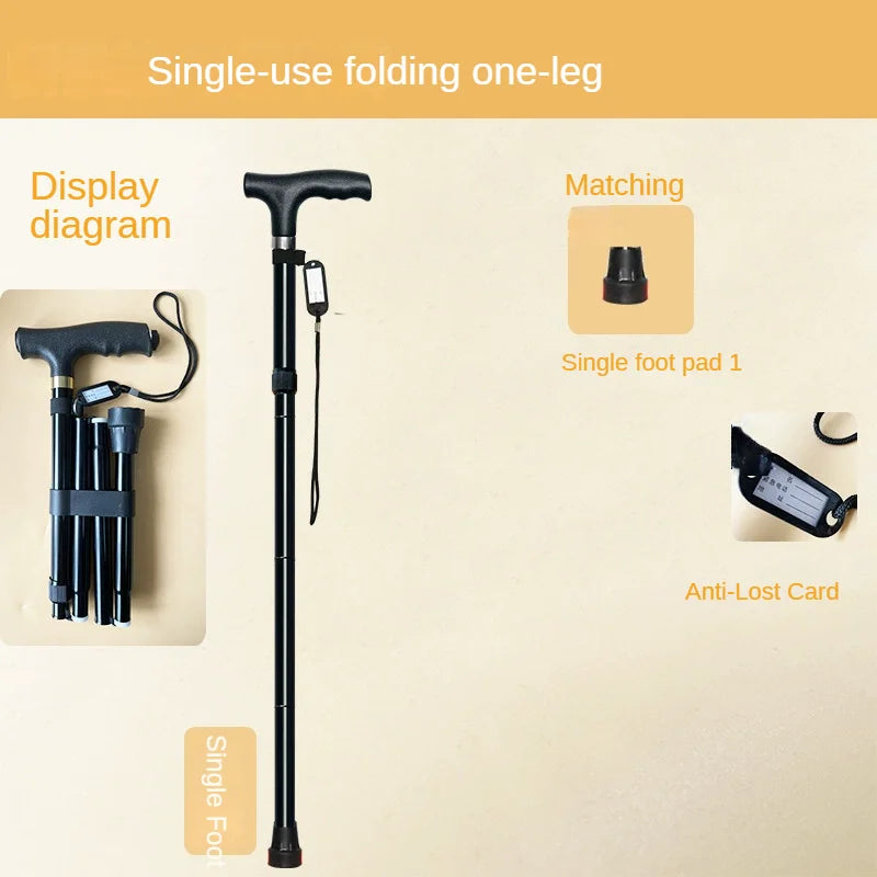 OIMG Outdoor Multifunction Telescopic Trekking Poles And Walking Cane