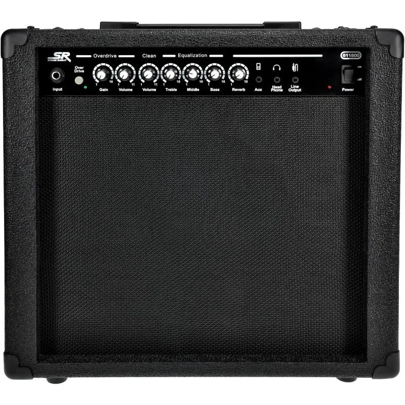 Monoprice Guitar Combo Amplifier 40-Watt With Spring Reverb And Headphone Output